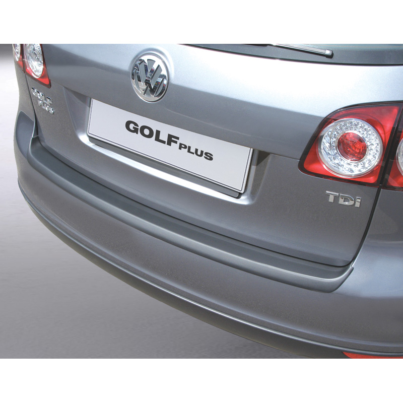 ABS Achterbumper beschermlijst  Volkswagen Golf V Plus Zwart
