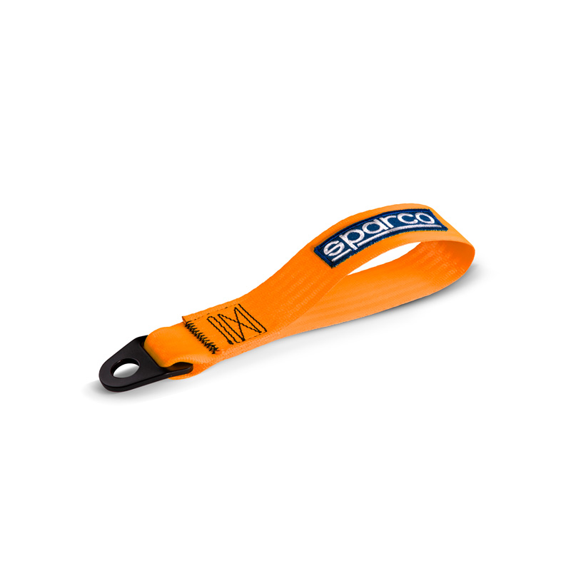 Sparco Tow Loop Performance - Neon Orange - max. 2000kg - 16mm Hole