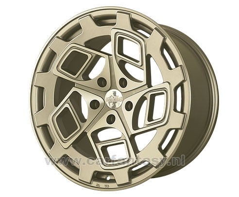 RADI8 CM9 8.5x18 5x112 40 Matte Silver / Machine Face 66,6 Velge