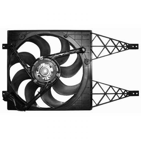 Radiator FAN FOX/FABIA/VW Polo 9N 01-05 390mm 1.2/1.4/1.4 TDI 1.9 TDI