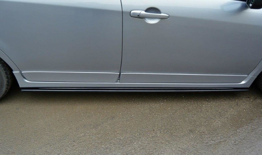 Zijskirts Mazda 6 Mk1 Maxton Design glans zwart