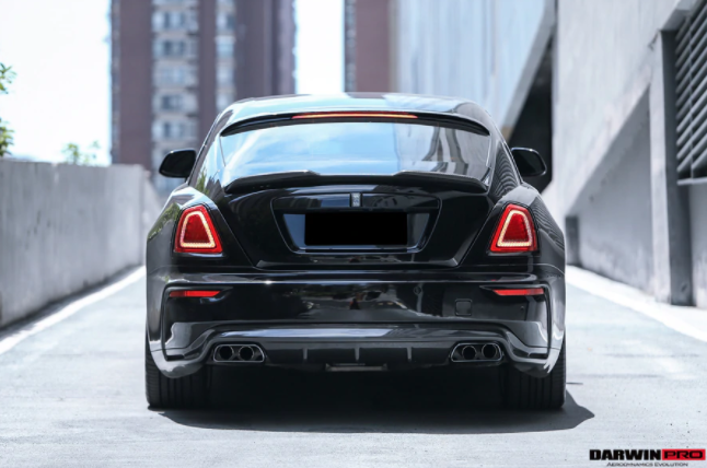 Rolls Royce Wraith BKSS Style Carbon Fiber Dakspoiler 2016-2020