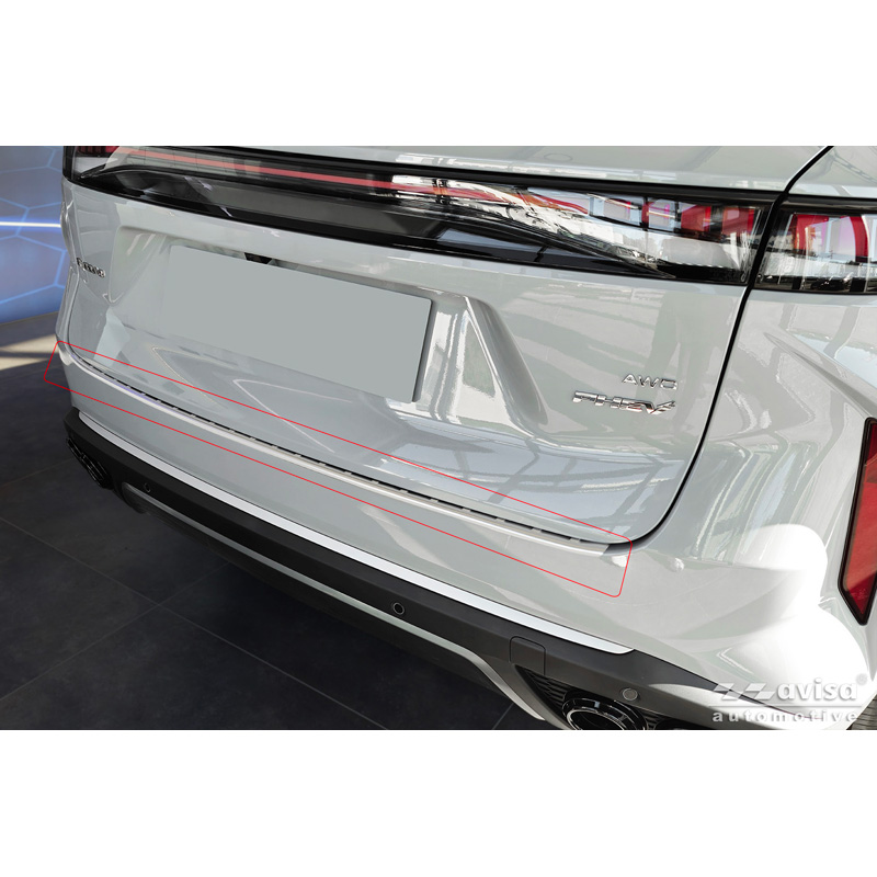 Avisa Stainless Steel Rear Bumper Protector  Omoda 9 2025- - Silver