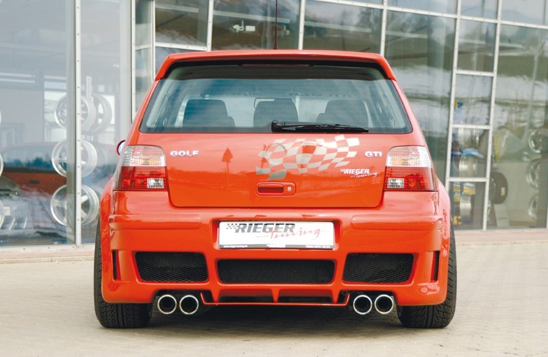 Bumperbalk voor achterbumper RS-4-Look VW Golf IV Rieger