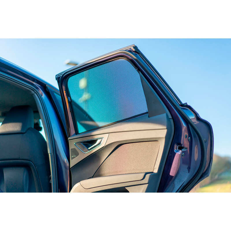 Set Car Shades (rear side doors)  Audi Q4 (F4B) E-Tron 2021- excl. Sportback (2-pieces)