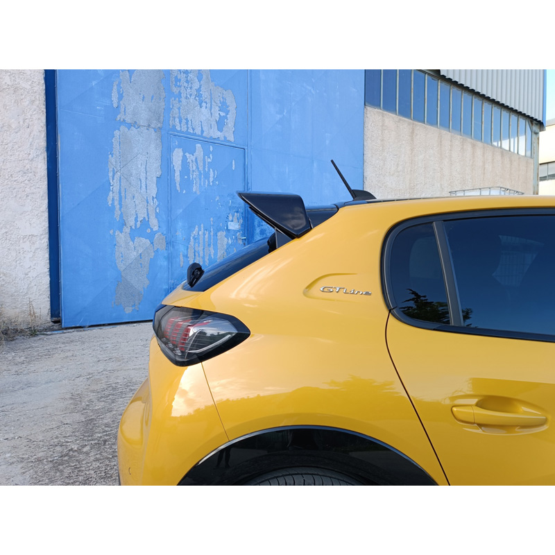 Roof spoiler  Peugeot 208 II GT 5-doors 2019- (PU)