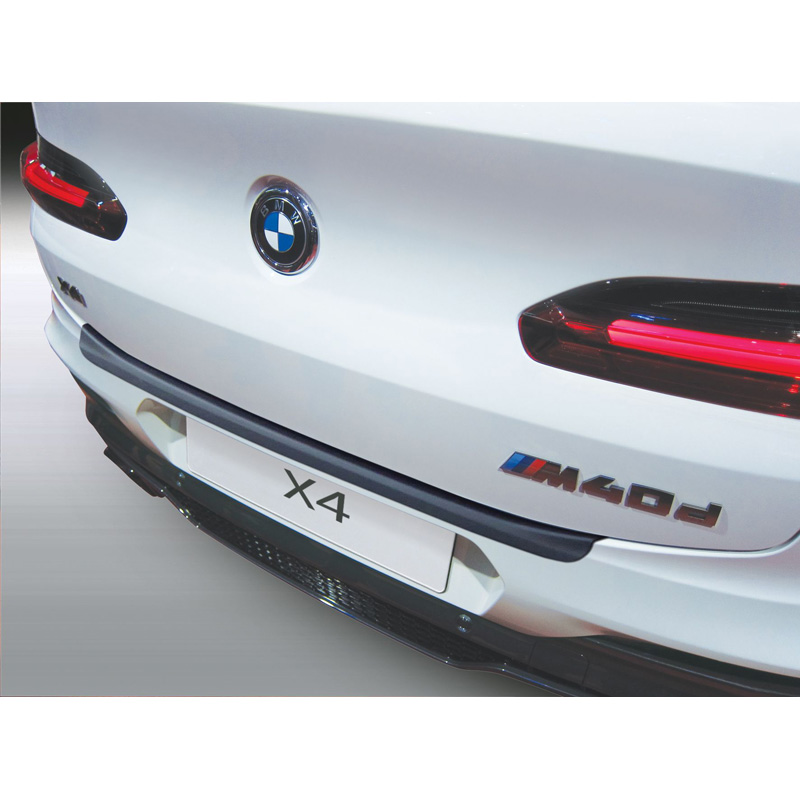 ABS Rear bumper protector  BMW X4 (G02) 'M' Sport 2018- Black