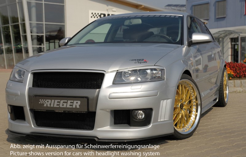 Frontbumper Audi A3 8P R-frame Rieger