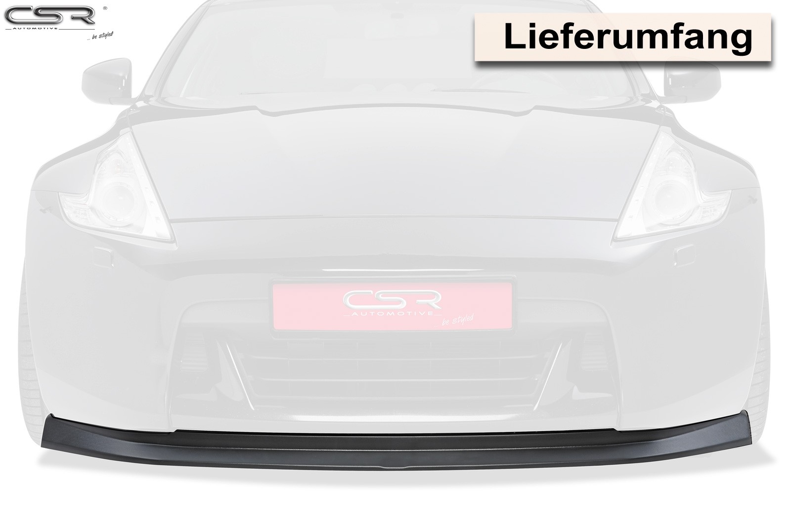 Voorspoiler Nissan 370Z Z34 CSL166-G