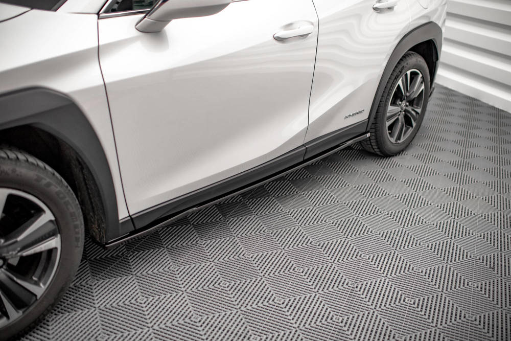 Zijskirts Lexus UX MK1 Maxton Glans Zwart