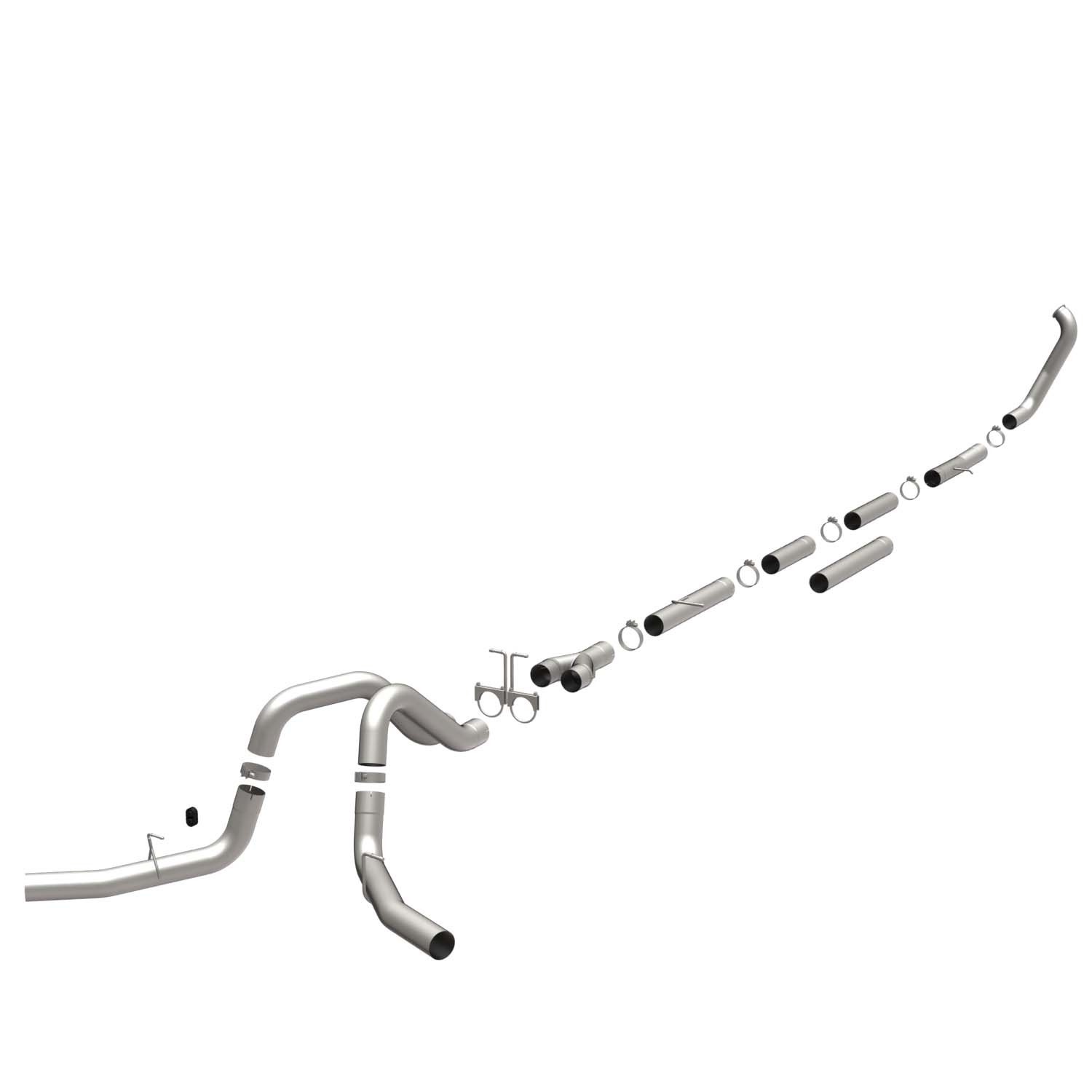 Ford SYS TB 99-03 Ford Diesel 7.3L Magnaflow Cat-Back