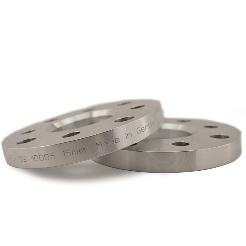 Spacer set Aluminum 15mm 100/4+108/4 bore hole 57,1 (30mm per axle)
