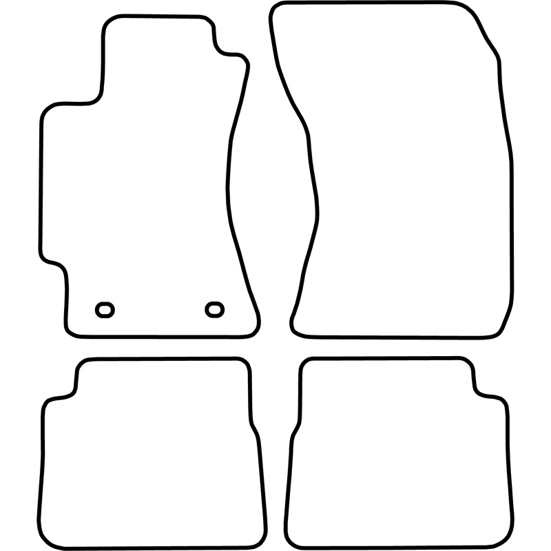 Automatten  Subaru Forester 2008-2013