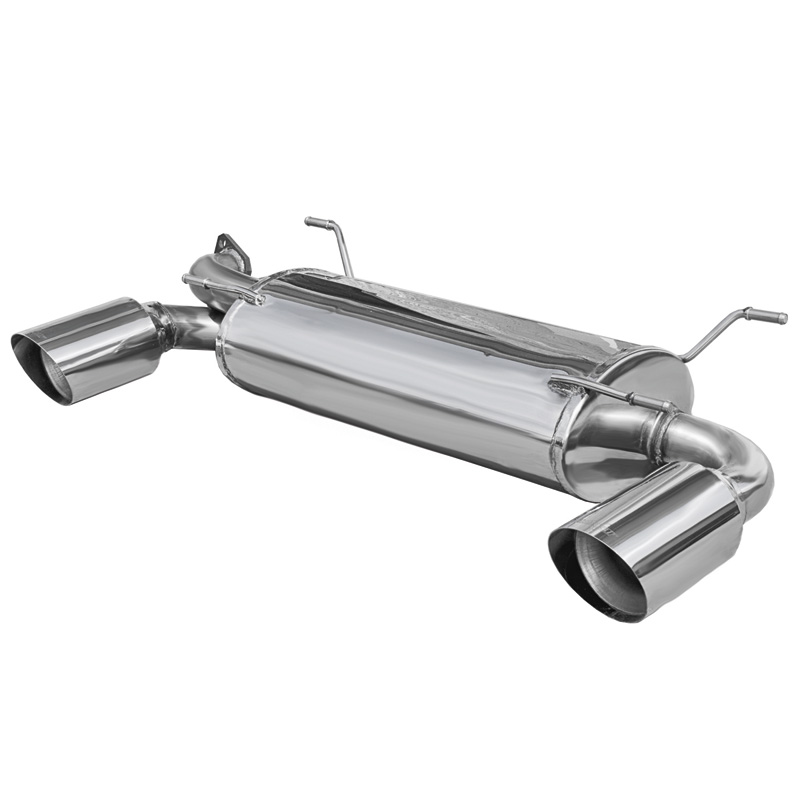 100% Inox Double Sport Exhaust  Subaru BRZ 2.0 200hp 2012-2017 1x114mm Racing