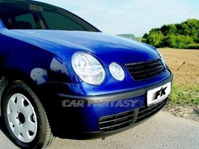 Grill without logo VW Polo 9N 01-05 black