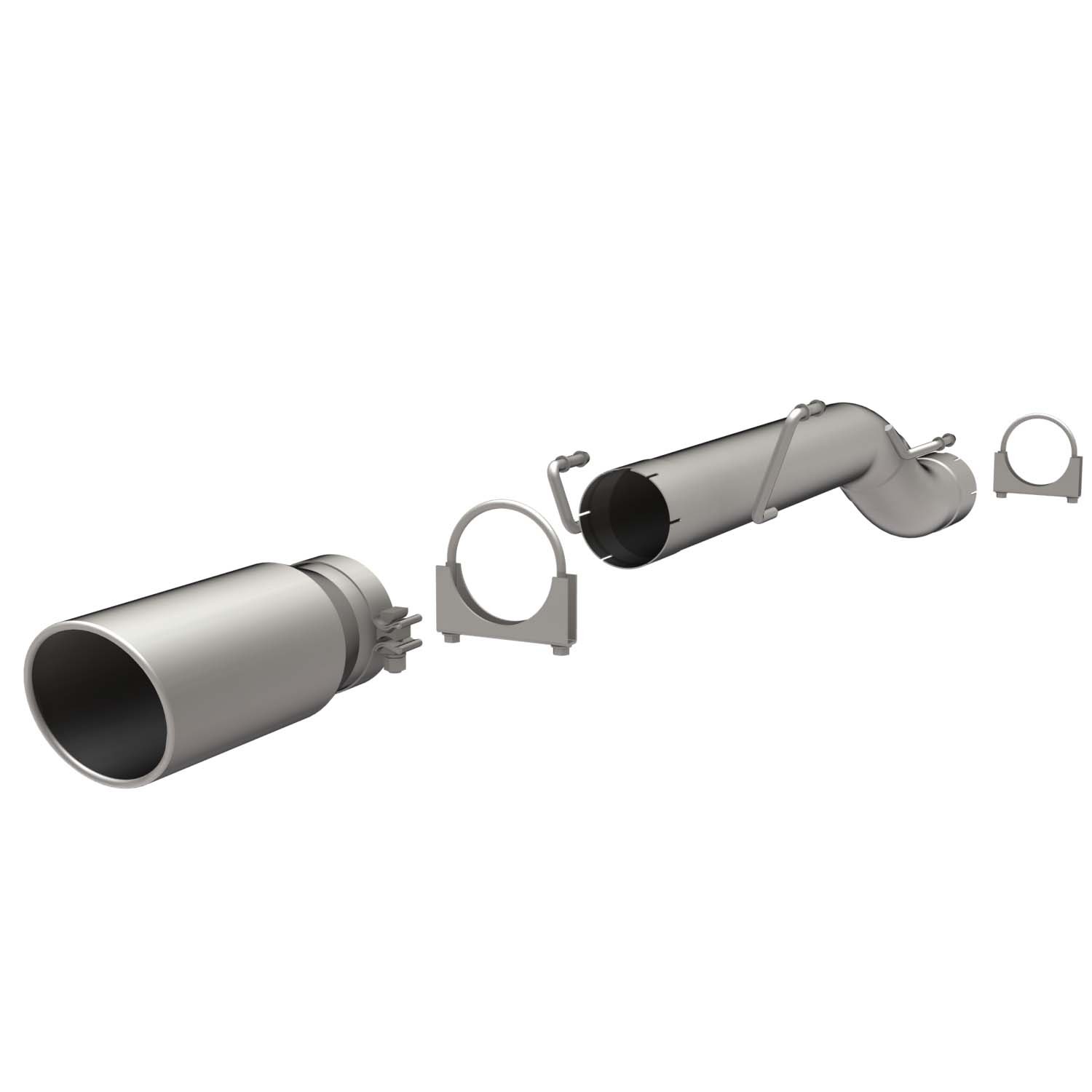 Dodge DF Muff Delete 03-04 Dodge 5.9L Magnaflow Cat-Back