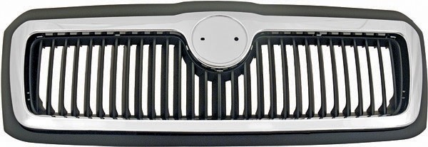 Radiator Grill COMPLEET OCTAVIA 00-04 Chroom-ZWART