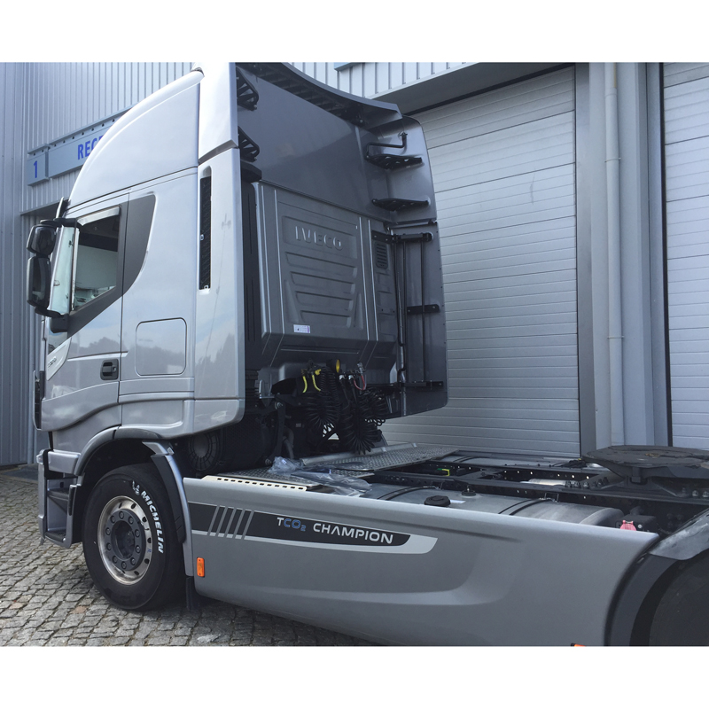 DGA Wind Deflectors  Iveco Eurocargo / Eurostar / Eurotech / Eurotrakker / Stralis / Trakker (2-pieces)