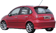 Sideskirts Citroen C3 PU-Rim