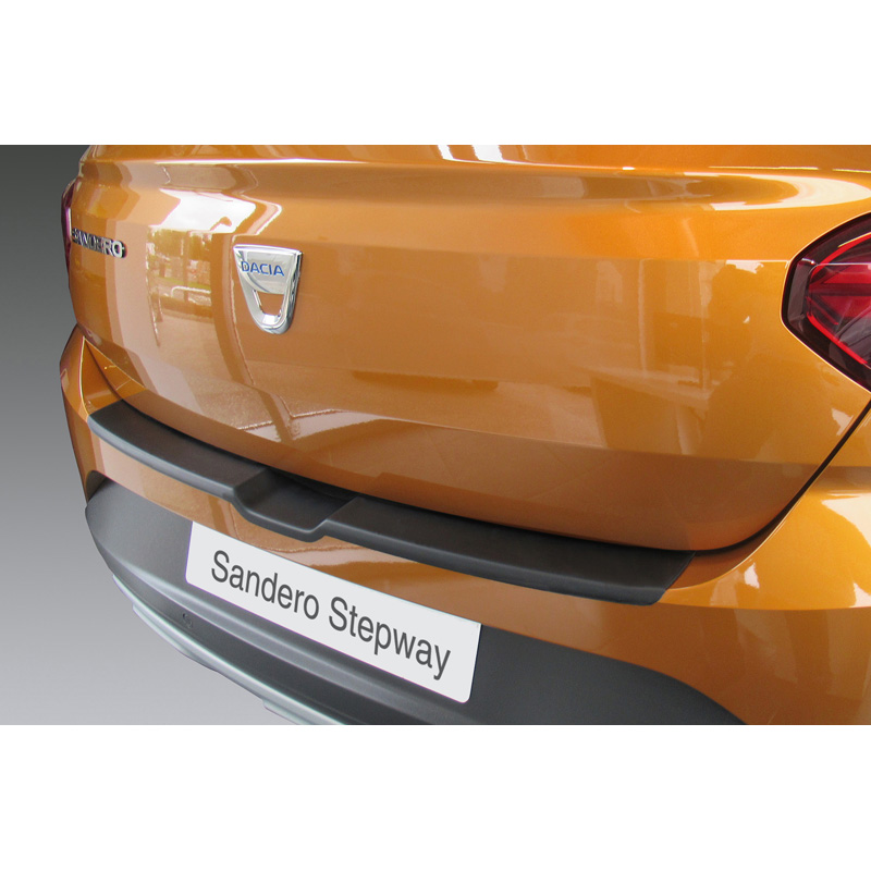 ABS Rear bumper protector  Dacia Sandero & Sandero Stepway III 2021- Black