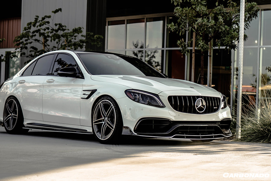 Mercedes Benz W205 C63/S AMG Sedan BR Style Voorspoiler 2015-2021