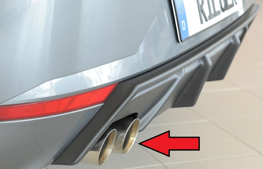 Uitlaatsysteem Seat Ibiza KJ Rieger