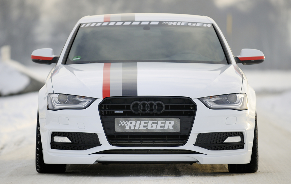 Voorspoiler A4 B8.5 Rieger 2012-2015 Avant/Sedan S-Line