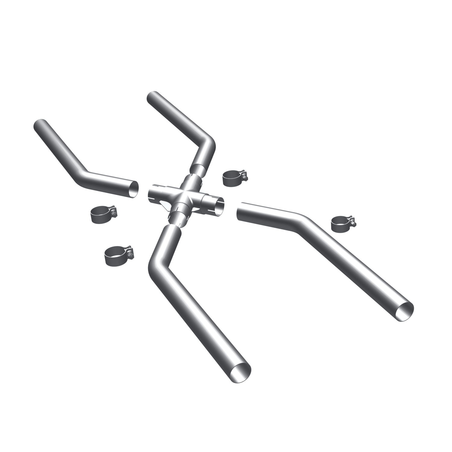 Uitlaatkit Kit Univ Tru-X 2.25 w/ hrdwr/tubing Magnaflow EXTP