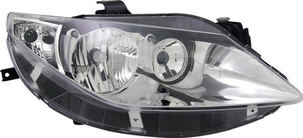 Koplamp rechts IBIZA 09-03/12 ZWART