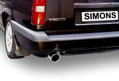 Simons Uitlaatsysteem af kat. Volvo S70 1997-1999