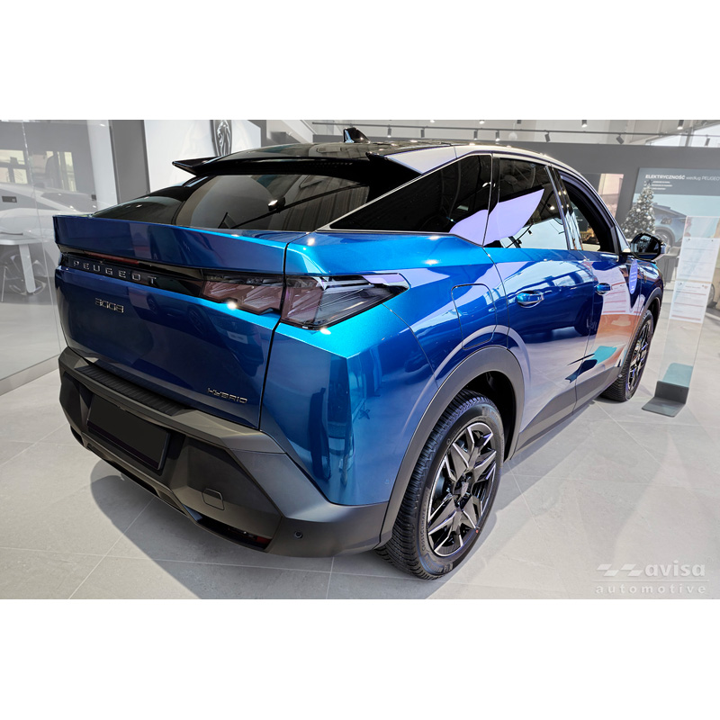 Avisa Matzwart RVS Achterbumperprotector  Peugeot 3008 III 2024- 'Ribs'