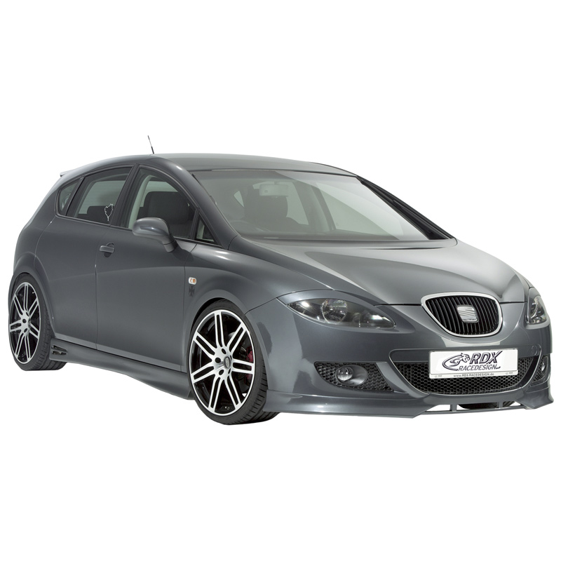 Voorspoiler  Seat Leon 1P 2005-2009 excl. FR/Cupra (ABS)