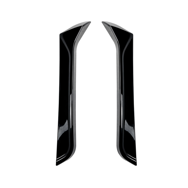 Set achterruit side-spoilers  Volkswagen T-Roc (A11) 2017- (ABS Glanzend zwart)