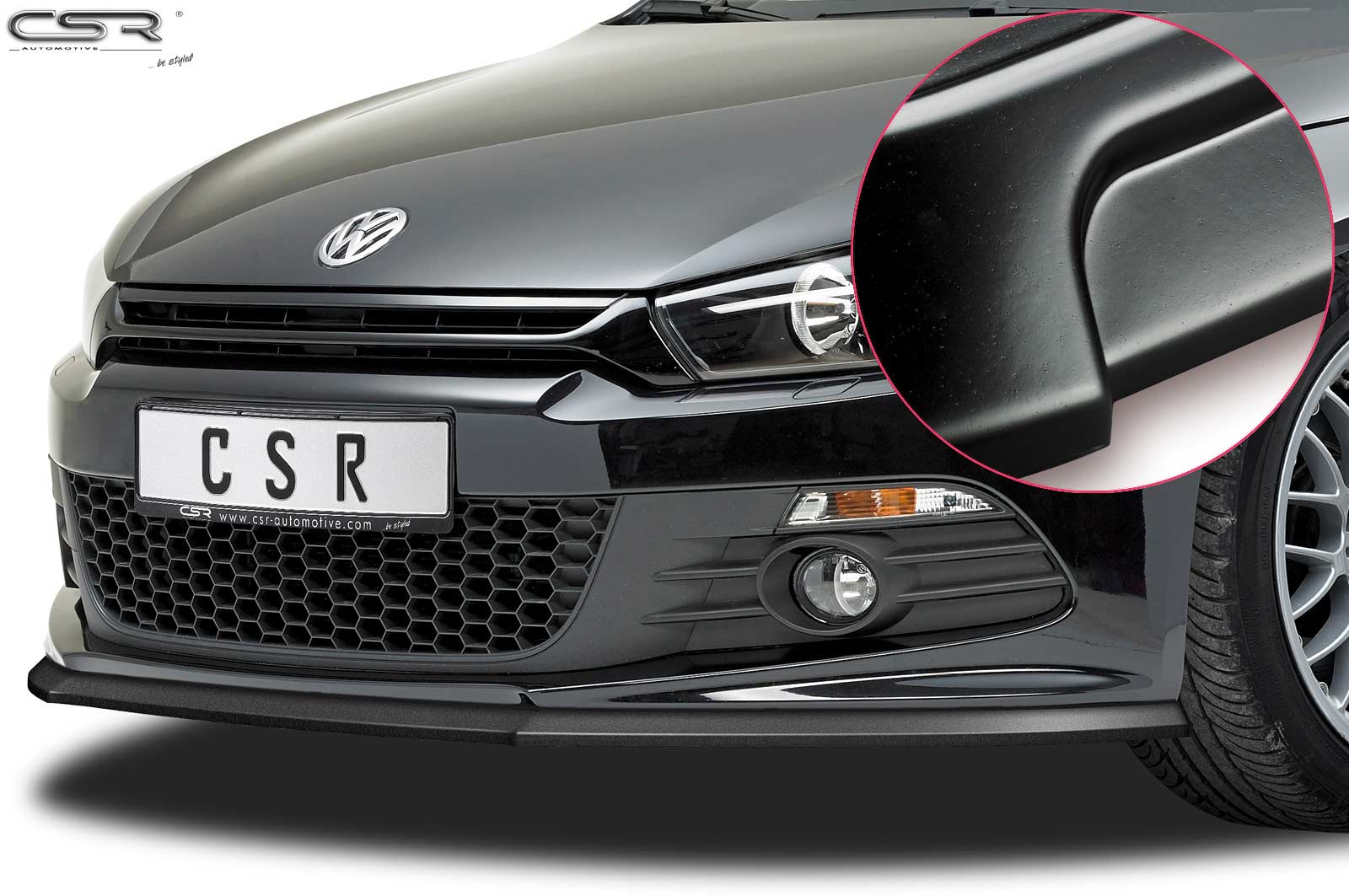 Voorspoiler Volkswagen Scirocco R-Line CSR