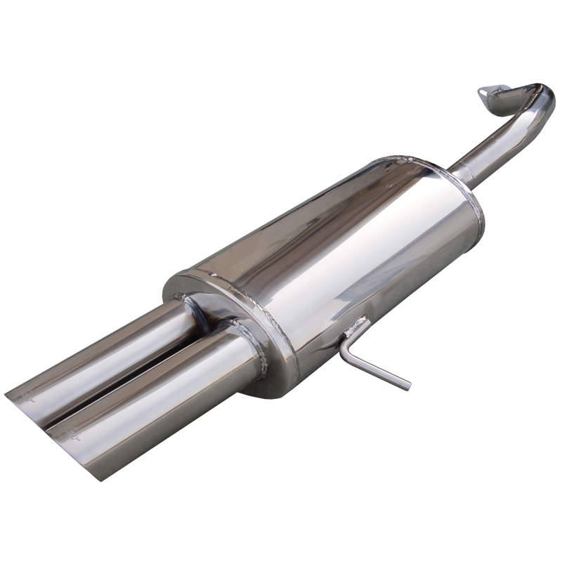 100% Inox Sport Exhaust  Alfa Romeo 166 2.0 TS (150HP) 1998- 2x80mm Racing