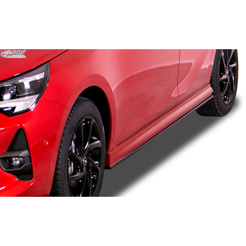 Side skirts  Opel Corsa F 2019- 'Edition' (ABS)