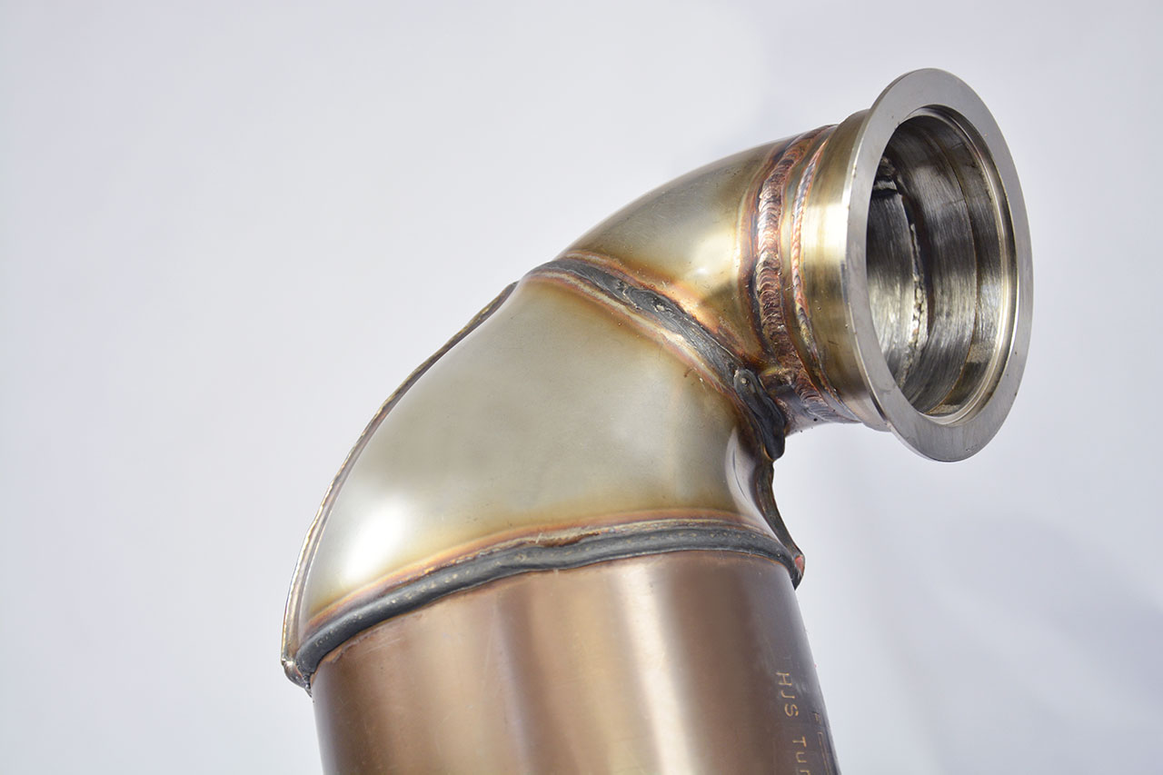 AUDI A3 8V 1.8 TFSI (180 Hp) 2013 -> 2015 Turbo downpipe kit + Metallic catalytic converter WRC 100C