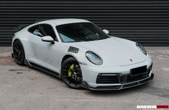 Porsche 911 992 Carrera/Targa/S BKSS Style Carbon Zijskirts 2019-2021