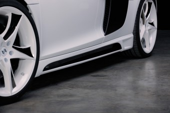 Zijskirts Audi R8 Rieger Carbon