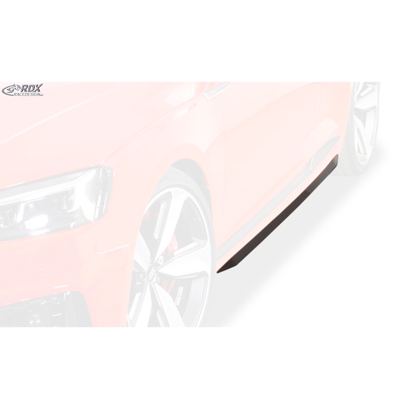Side skirts 'Slim'  Audi RS5 (F5) 2016- (ABS glossy black)