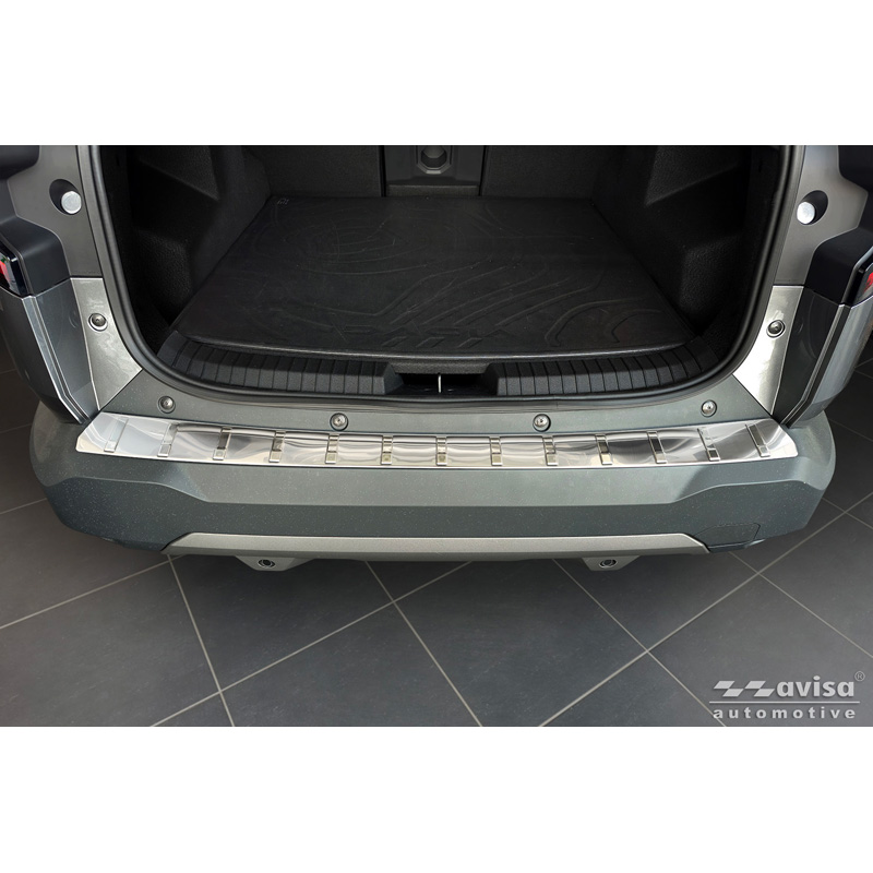 Avisa Stainless Steel Rear bumper protector  Dacia Bigster 2024- 'Ribs'