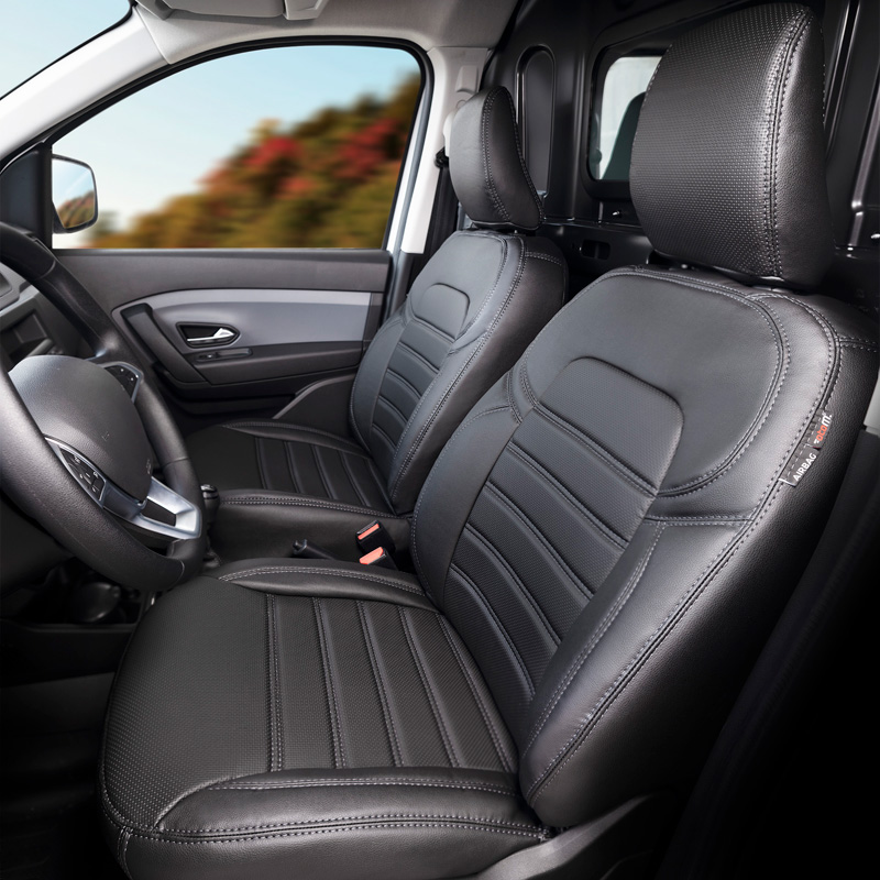 New York Design Artificial leather seat covers 1+1  Fiat Doblo 2010-/Opel Combo -2018