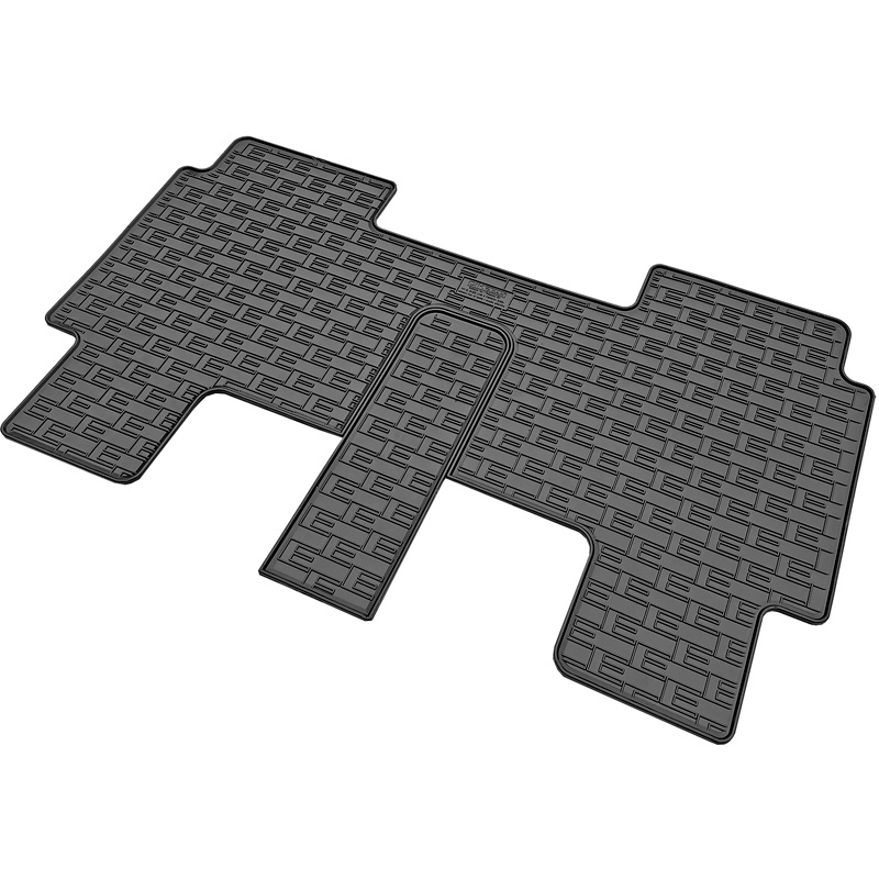 CIKCAR Rubber car mats set  Volkswagen ID.Buzz Bus Personal (Long wheel base) 2022- (Second row) (1-piece)