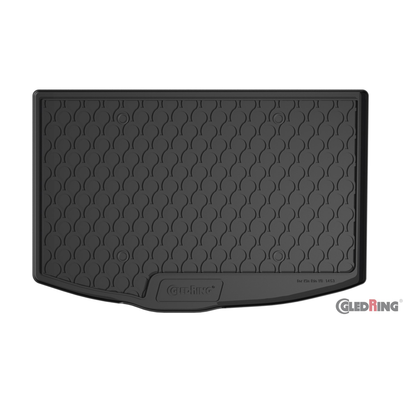 Rubbasol (Rubber) Trunk mat  Kia Rio (YB) 5-doors 2017- (Lower floor)