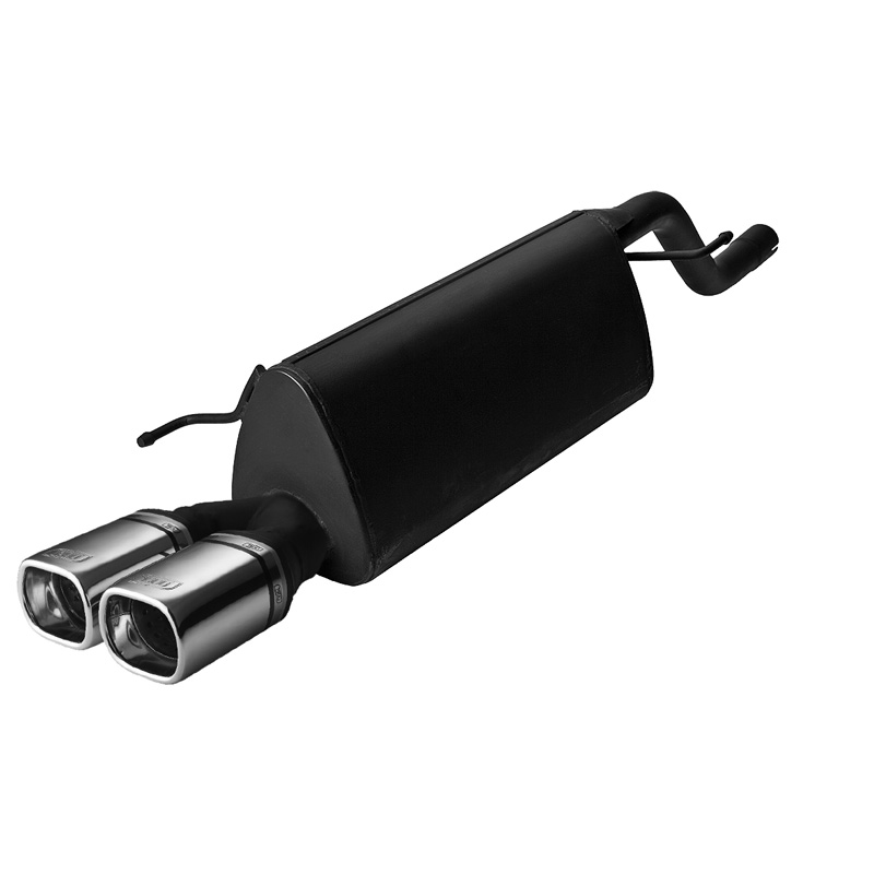 Sport exhaust  Opel Corsa D HB 1.0i 44kW/1.2i 59kW/1.4i 66kW 2006- 2x 80x65mm (excl. OPC/OPC-Line)
