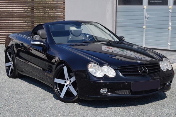 Deluxe Uros K Black Matt Polish 10,5x20 5x130 ET50 Velgen