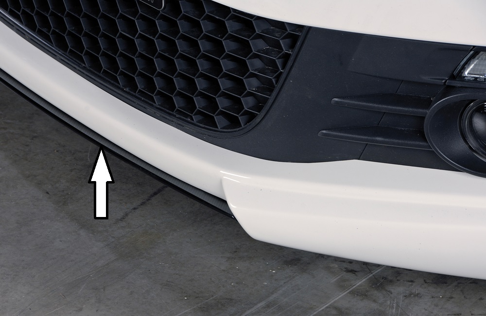 Voorspoiler Volkswagen Scirocco Rieger Carbon