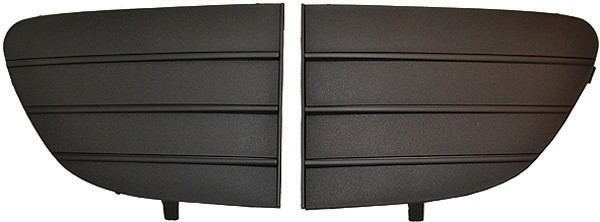 Bumper.GAAS set PUNTO EVO, 09->> ZONDER MISTL ZWART;