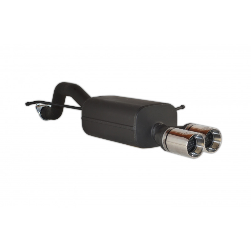 Sport Exhaust  Ford Fiësta VII ST 1.6 134kW 2013-2017 2x80mm
