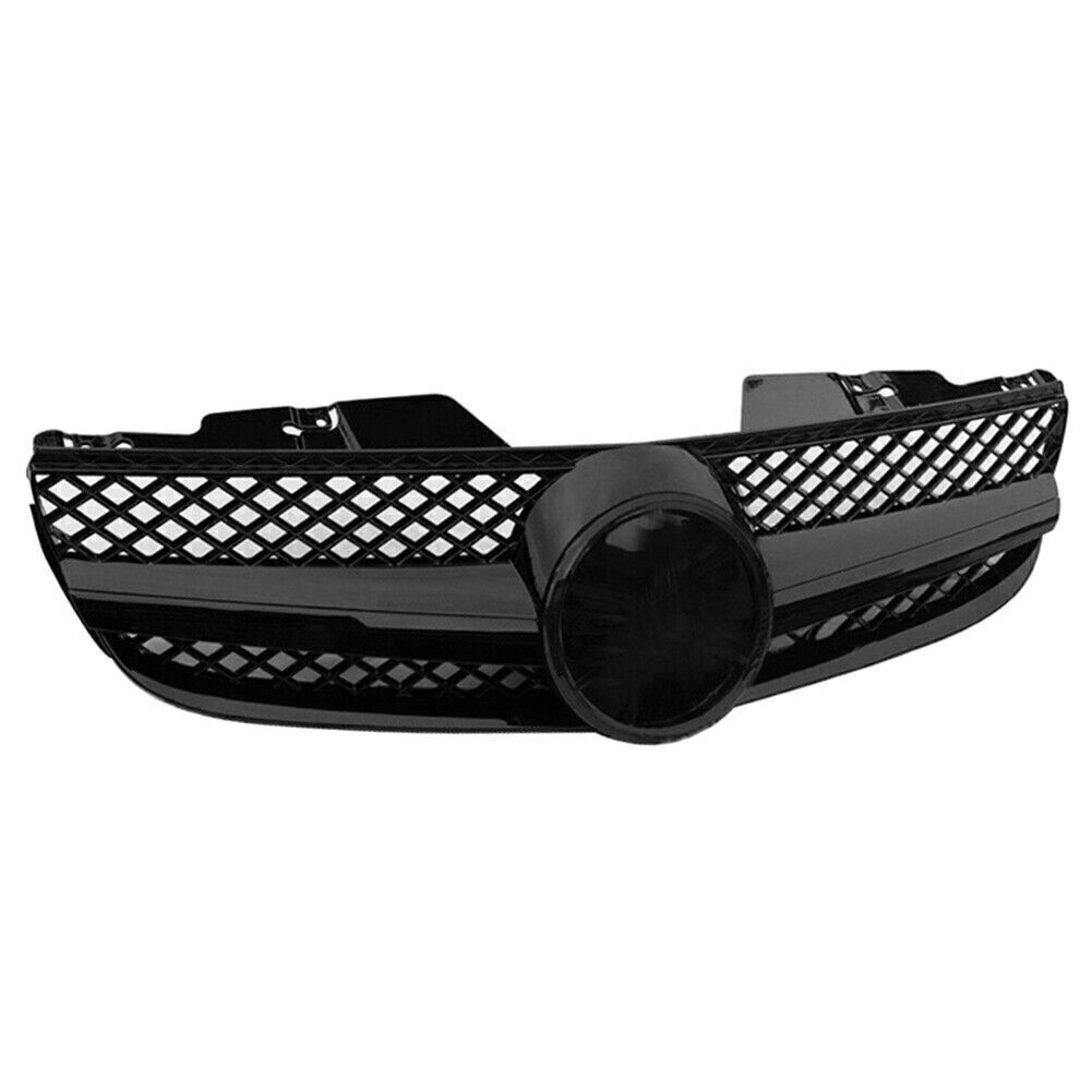 Grill Mercedes SL R230 Zwart 01-08